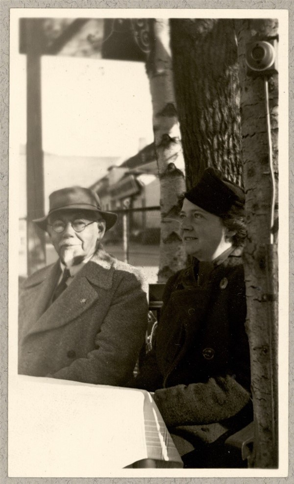 Johannes Jørgensen og hustru Helena