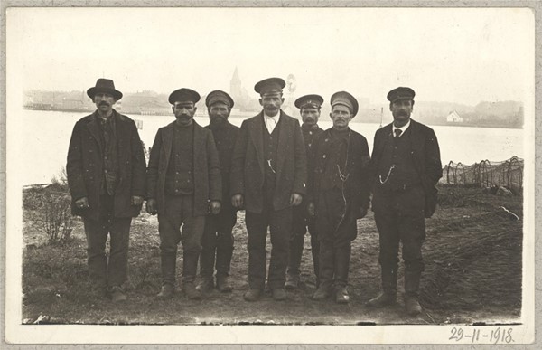 Syv russiske krigsfanger nær Assens