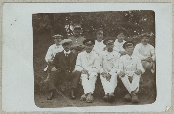 Otte russiske krigsfanger