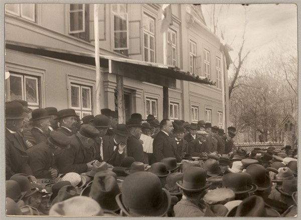 Den sidste Valghandling paa Ringsted Torv 7-5-1915