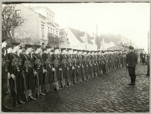 Engelske marinesoldater i Flensborg