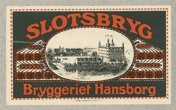 Ølmærkat - Slotsbryg Bryggeriet Hansborg