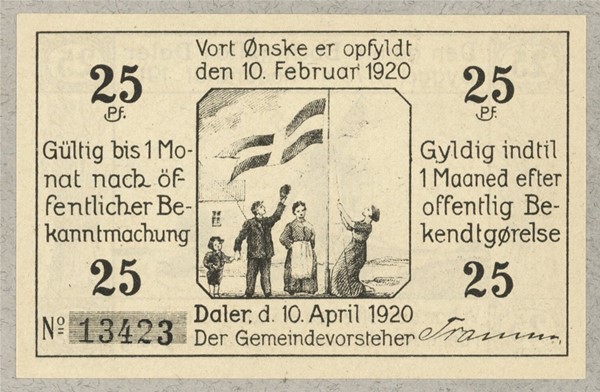 Daler d. 10. April 1920 / Den gamle Bockmølle i Daler