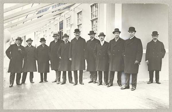 Den Sønderjyske delegation til Paris 1919