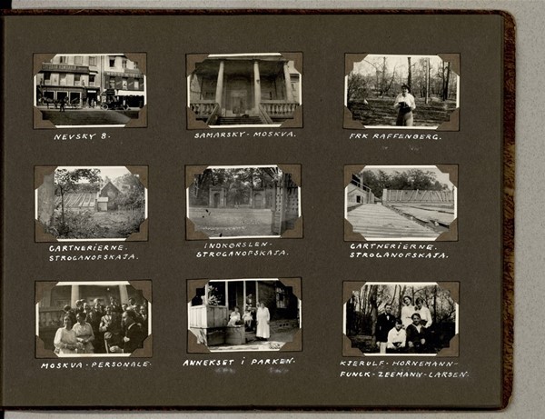 Optagelser fra Rusland og Estland 1915-1921