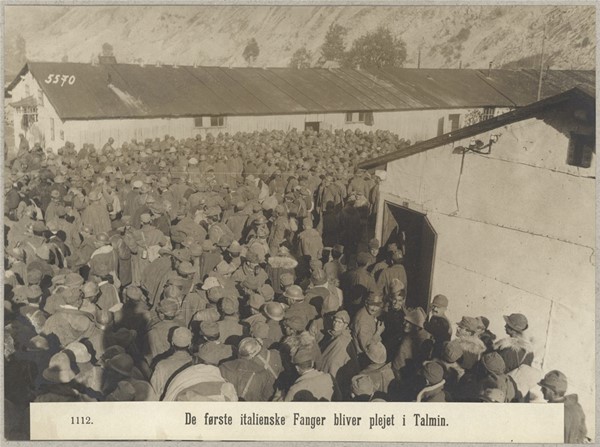 1112. De første italienske Fanger bliver plejet i Talmin