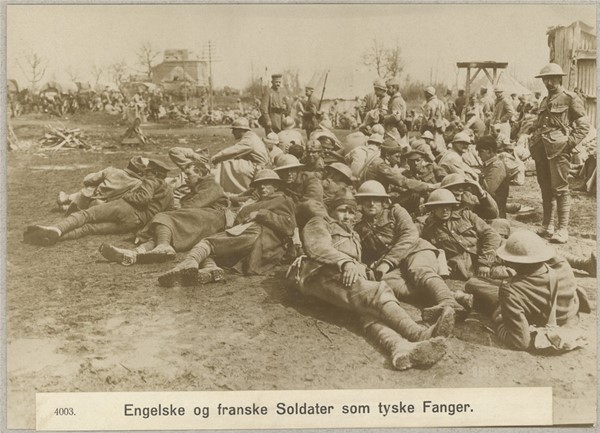 4003. Engelske og franske Soldater som tyske Fanger