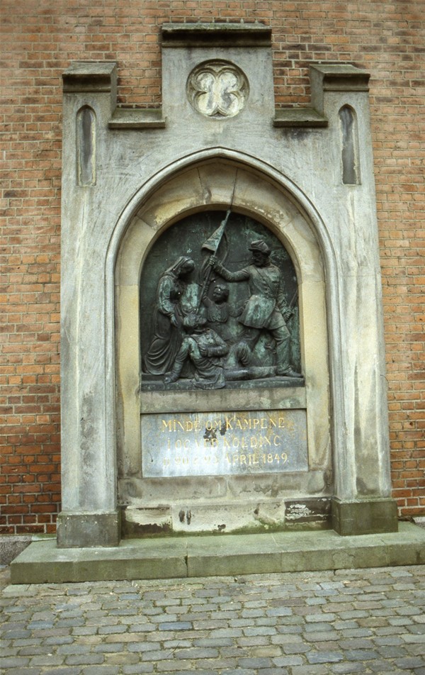Sct. Nicolai kirke relief om Kampene omkring Kolding 20-23 april 1849