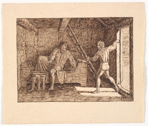 Illustration til St. St. Blicher, De tre Helligaftener
