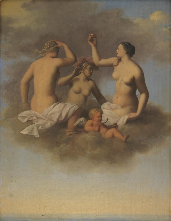 Juno, Minerva og Venus med Amor