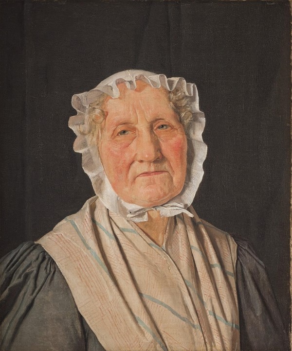 Inger Margrethe Høyen, født Schrøder. Kunsthistorikeren N.L.  Høyens moder