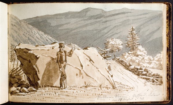 Rørbyes skitsebog fra rejser i Norge og Jylland 1830-32