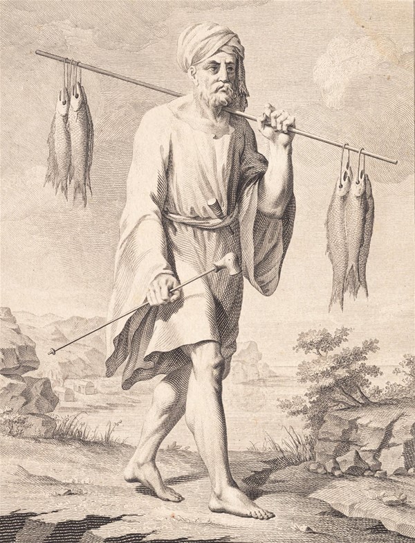 En arabisk fisker