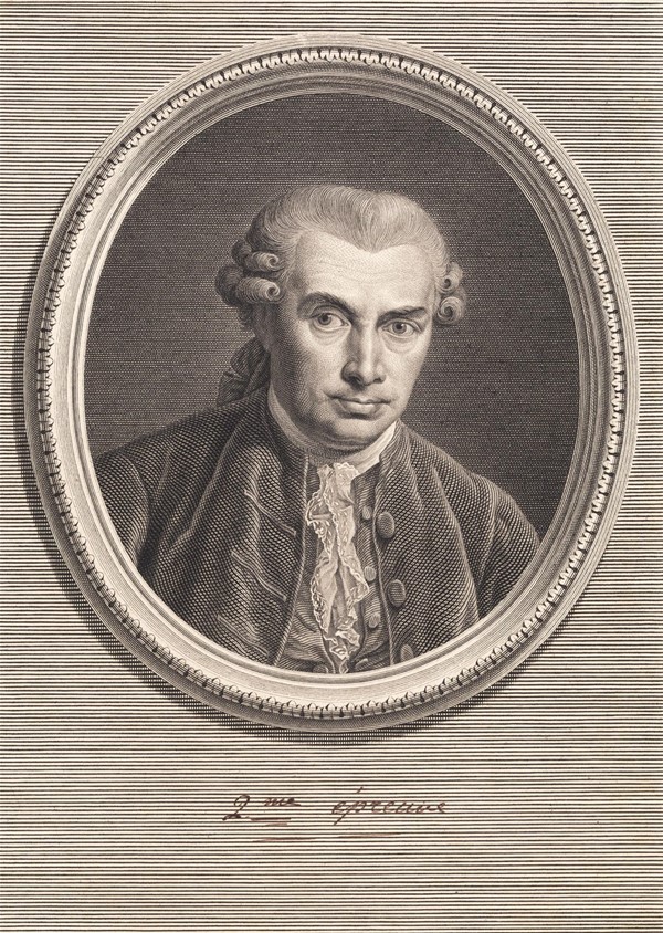 Portræt af læge Johan von Berger